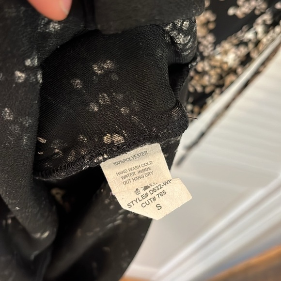 Heart Moon & Star Wrap Dress S - Picture 8 of 9